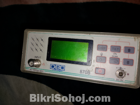 DBC 870B signal level meter